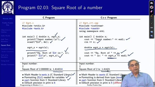 Lecture 02 IO & Loops смотреть онлайн