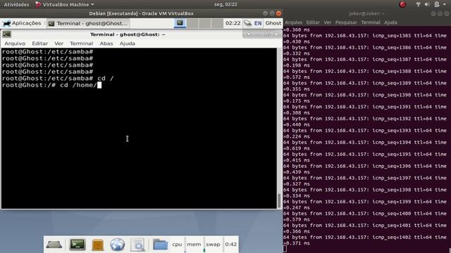 Criando compartilhamento de Pasta no SMB.CONF do SAMBA смотреть онлайн