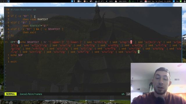 Shell Script Elder Furthark Runes in your Terminal Emulator смотреть онлайн