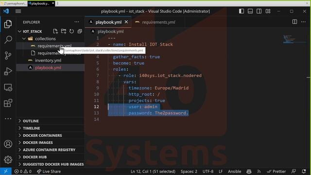 Ansible Collection: IoT Stack, role: NodeRED смотреть онлайн