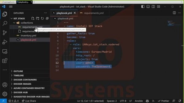 Ansible Collection: IoT Stack, role: NodeRED
