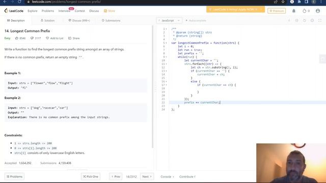 LeetCode - Longest Common Prefix смотреть онлайн