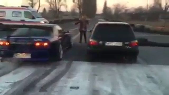 Nissan 200sx 500KM VS Nissan Sunny VVL смотреть онлайн