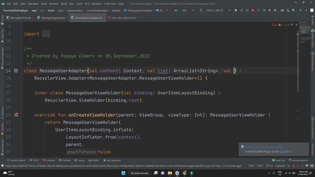 chat app using firebase kotlin in android with firebase realtime database смотреть онлайн