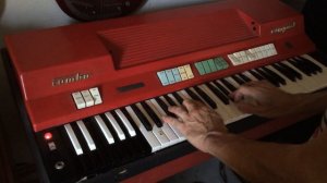 Farfisa Combo Compact Organ Demo