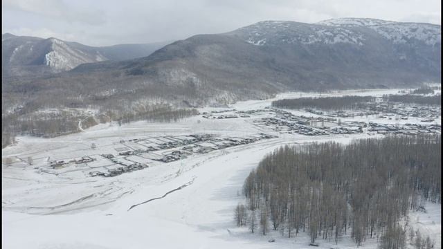 В Тофаларию на mitsubishi outlander III. Часть 3. Съемка с квадрокоптера. смотреть онлайн