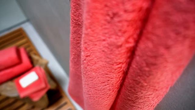 Полотенце Пуатье. Цвет - Коралл смотреть онлайн