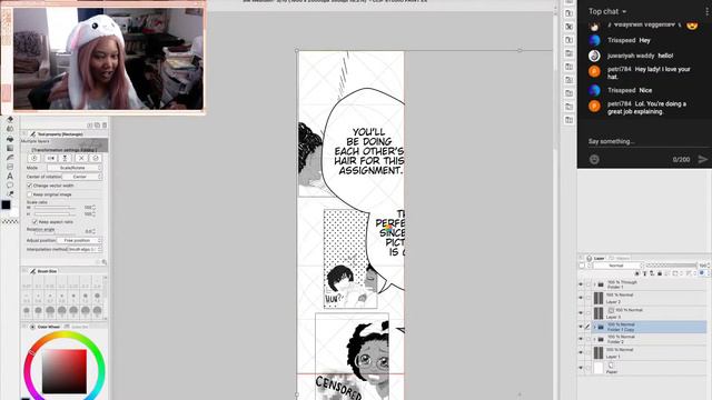 How To Make A Comic Into A Webtoon || Clip Studio Paint Webtoon Format Tip