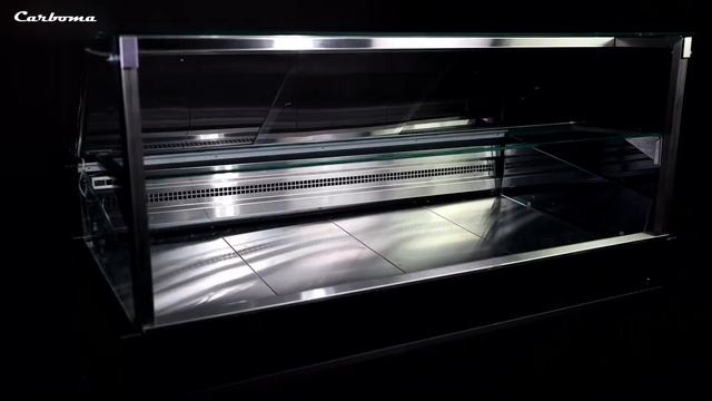 Бестселлер европейского рынка GC95 INOX (PALM 2) – гастрономическая холодильная витрина | Обзор