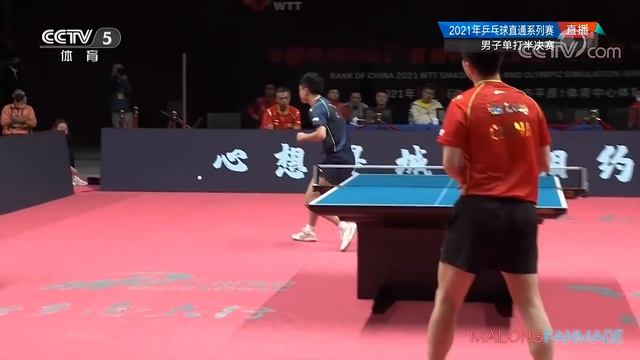 Ma Long vs Zhou Qihao | 2021 Chinese Trials (1/2) смотреть онлайн