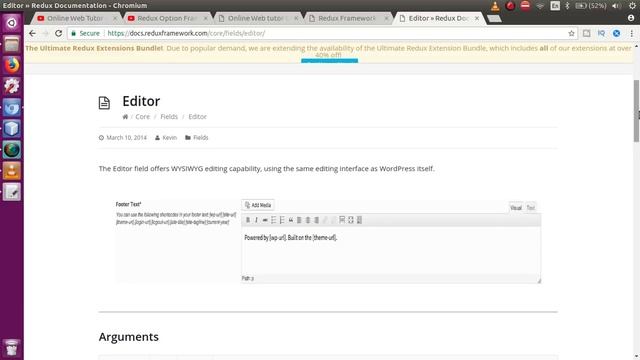 Redux Option Framework in Wordpress for beginners in Hindi (#2) Sections, Subsections in detail смотреть онлайн