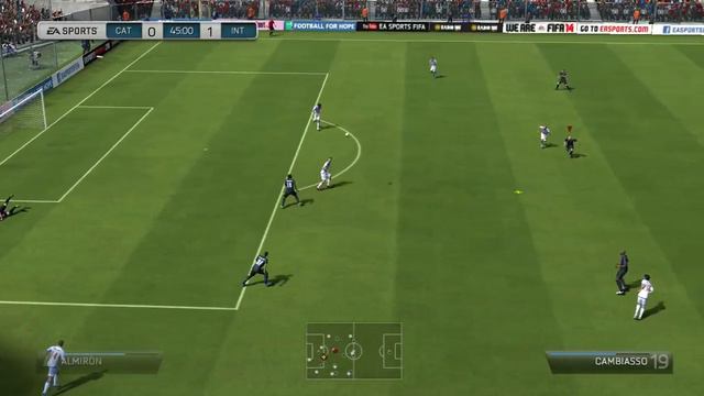 Антон Чейз Fifa 14 Inter - Catania [ ПЕРВЫЙ МАТЧ] смотреть онлайн
