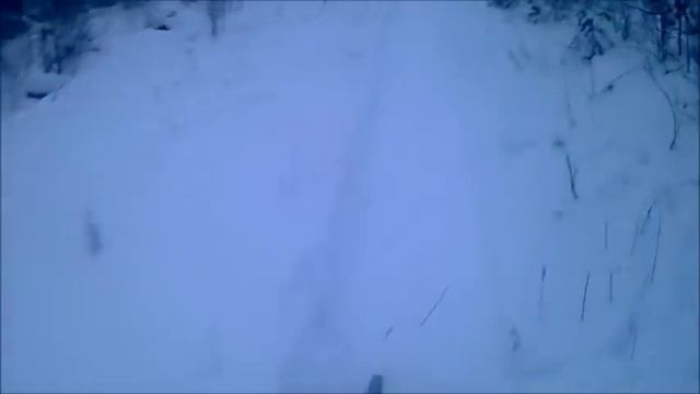Сезон 2020-2021г. В поисках сохатого по вырубам. Оторвал лыжу на "Буране", возвращаюсь пешком. смотреть онлайн