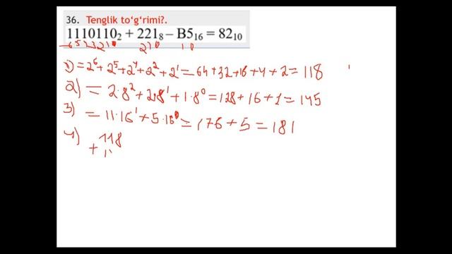 ATTESTATSIYADA TUSHGAN SAVOLLAR - 2022 | АТТЕСТАТЦИЯГА ТАЙЁРЛАНИШ смотреть онлайн