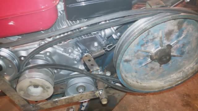 Установка китайского двигателя на мотоблок МБ-1 смотреть онлайн