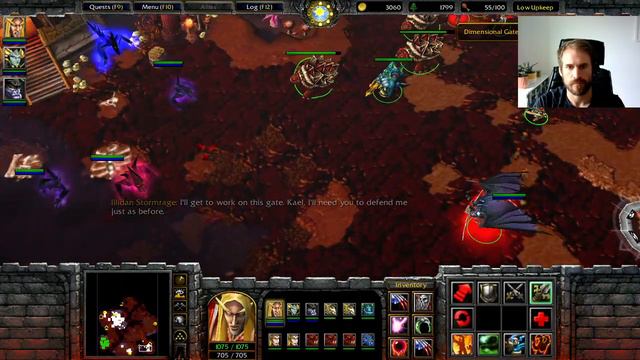 Warcraft 3 Frozen Throne - Alliance Campaign - Gates of the Abyss смотреть онлайн