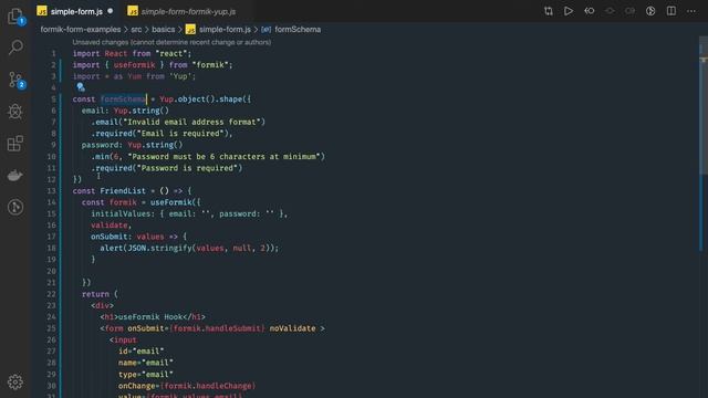 React Formik Using useFormik Hook with Validation #13 смотреть онлайн