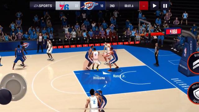 NBA 2K LIVE GAMEPLAY . Harden pooped off . 76ers vs. thunder смотреть онлайн