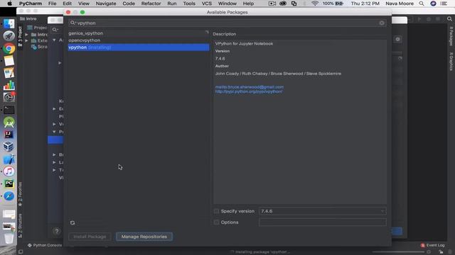 Python Tutorial For Physics Majors | Installing Packages смотреть онлайн