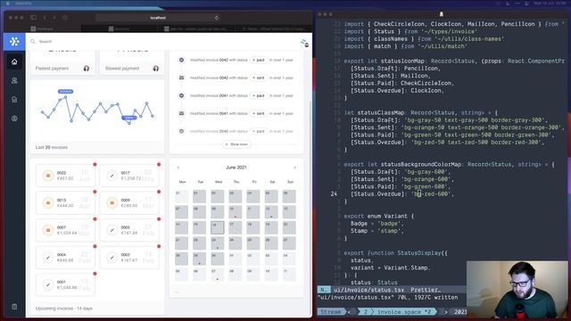 Part 7: Invoice system in Next.js & Tailwind // !tailwind !discord !vim смотреть онлайн
