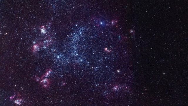 «Полет» к облаку светящегося газа LHA 120-N55 смотреть онлайн