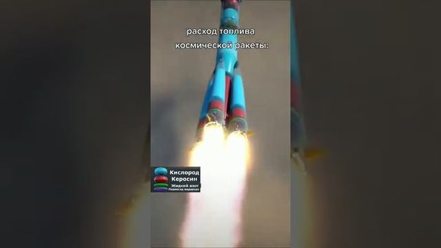Расход топлива космической ракеты «Союз» смотреть онлайн