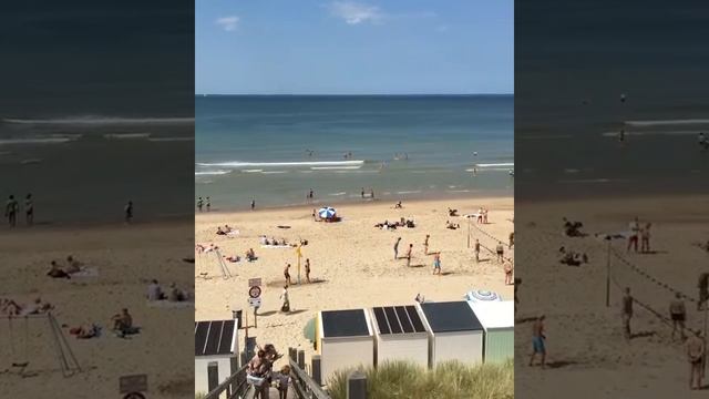 Пляж Домбург Domburg смотреть онлайн