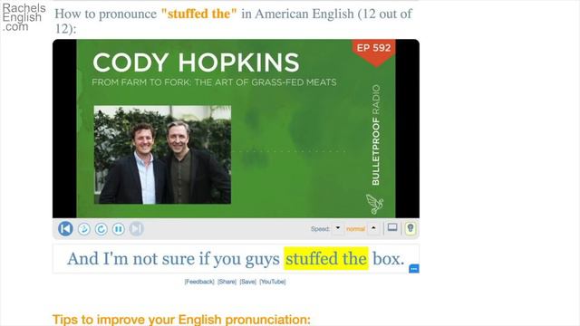 ED ENDINGS (1/3) American English Accent Training: PERFECT PRONUNCIATION смотреть онлайн