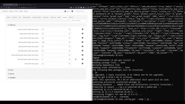 LibreNMS Configuration смотреть онлайн