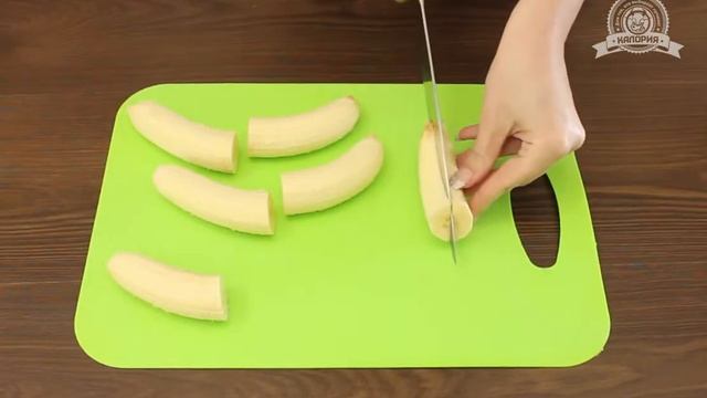 Банановый пирог с карамелью