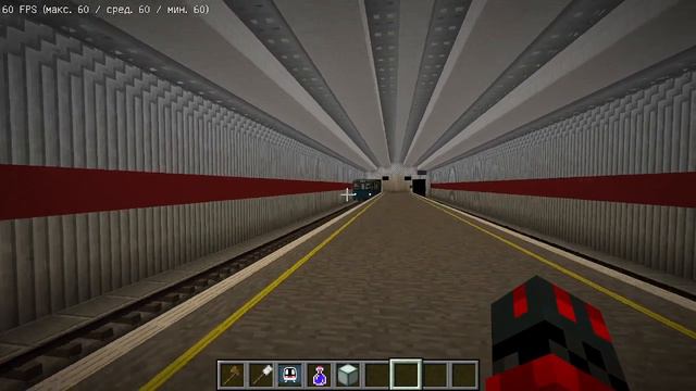 Поездка по 2 линии метро на Zetiysk Project | Minecraft MTR Mod смотреть онлайн
