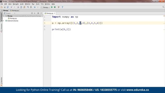 NumPy in Python | Python NumPy Tutorial for Beginners | Edureka | Python Rewind - 2 смотреть онлайн