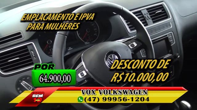 PROGRAMA CARRO BEM 10 - VOX VOLKSWAGEN 0 KM 11-03-2018 смотреть онлайн