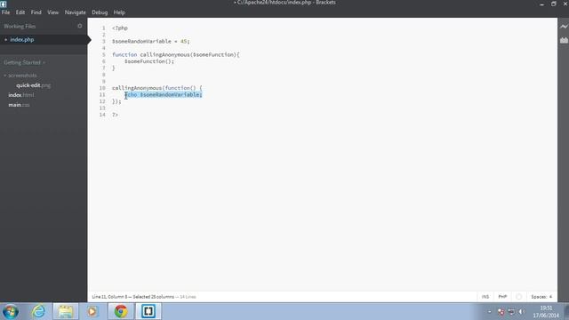 Php Tutorial - The use keyword смотреть онлайн