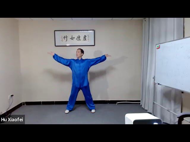 Даоинь Яншен Гун: "Успокоение сердца и выравнивание давление №1" в исполнении профессора Ху Сяофэя. смотреть онлайн