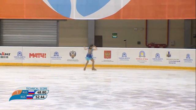 Ясмина КАДЫРОВА  Yasmina Kadyrova - Children of Asia Games Ladies FS  Feb. 15 2019 - Sakhalin