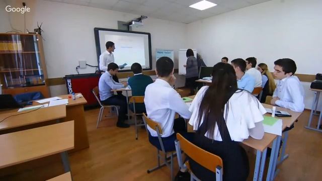 Урок математики в 11-классе - Тема: "Применение интеграла при решении задач" смотреть онлайн
