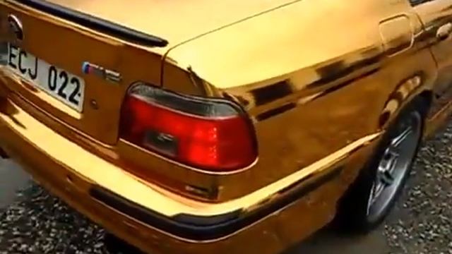 Золотая BMW M5 E39 смотреть онлайн