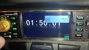 Как настроить часы китайской автомагнитолы.