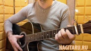 Легкая песня! "ЕСТЬ КРАСИВАЯ ОДНА ДЕВУШКА НА ЗЕМЛЕ" Простые аккорды, разбор