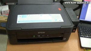 Как напечать тест и сделать прочистка дюз на принтере и МФУ эпсон. Без компа.