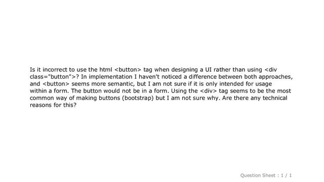 HTML : button class="button" tag vs div class="button" смотреть онлайн