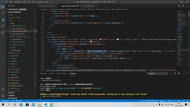 Angular 10 Data Binding with ngModel смотреть онлайн