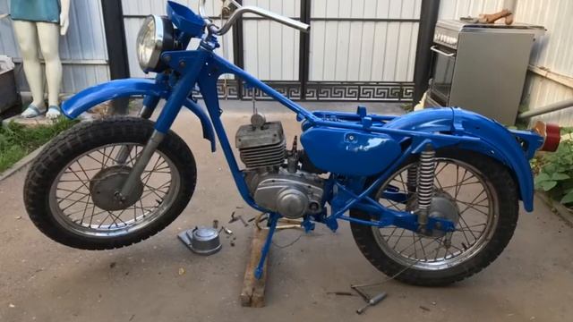 Восстановление мотоцикла Минск