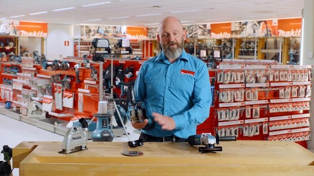Makita haakse slijpers met X-LOCK, wisselen van schijven met slechts één klik смотреть онлайн
