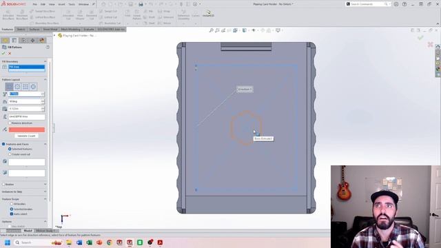 How to Create a Fill Pattern in SolidWorks смотреть онлайн