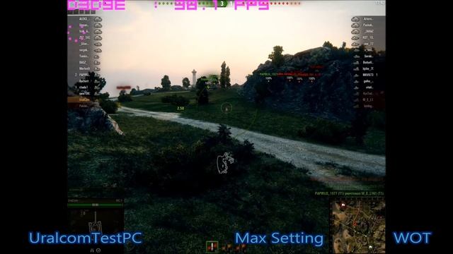 Тест world of tanks I3 2100 r9 260x (hd 7790) 1080p max setting смотреть онлайн