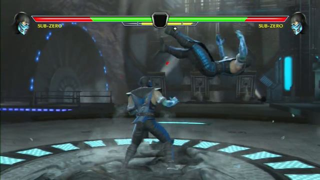 Mortal Kombat vs DC Universe Sub Zero Arcade Playthrough 720p HD Playstation 3 смотреть онлайн