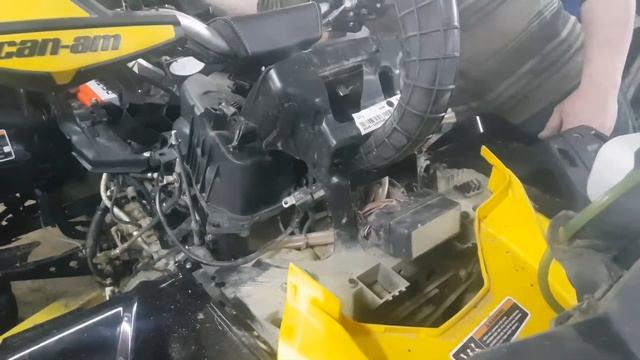 установка шноркеля на BRP OUTLANDER XT-P1000