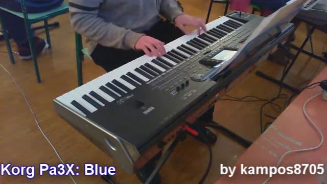 Korg Pa3X: Blue MAXX AUDIO смотреть онлайн